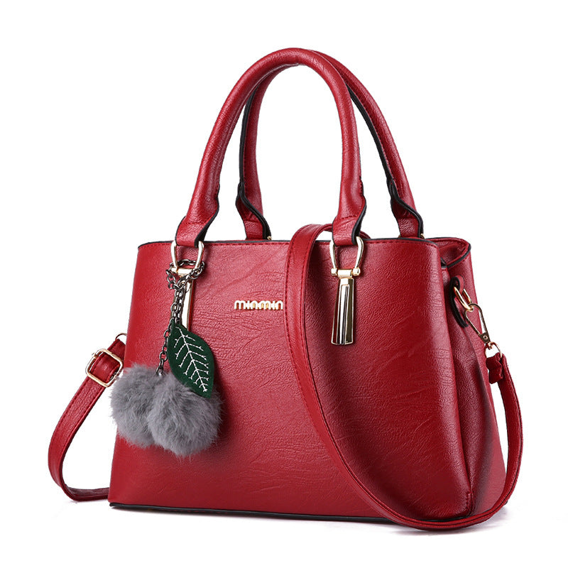 Women's bag new European and American fashion ladies hand to mention Messenger bag shoulder bag big bag ZD-88888