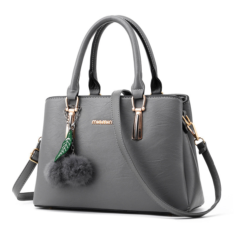 Women's bag new European and American fashion ladies hand to mention Messenger bag shoulder bag big bag ZD-88888