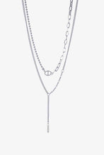 Load image into Gallery viewer, Stainless Steel Two-Piece Necklace Set
