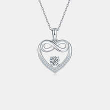 Load image into Gallery viewer, Moissanite 925 Sterling Silver Heart Necklace
