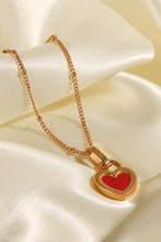 Load image into Gallery viewer, Stainless Steel Heart Pendant Necklace
