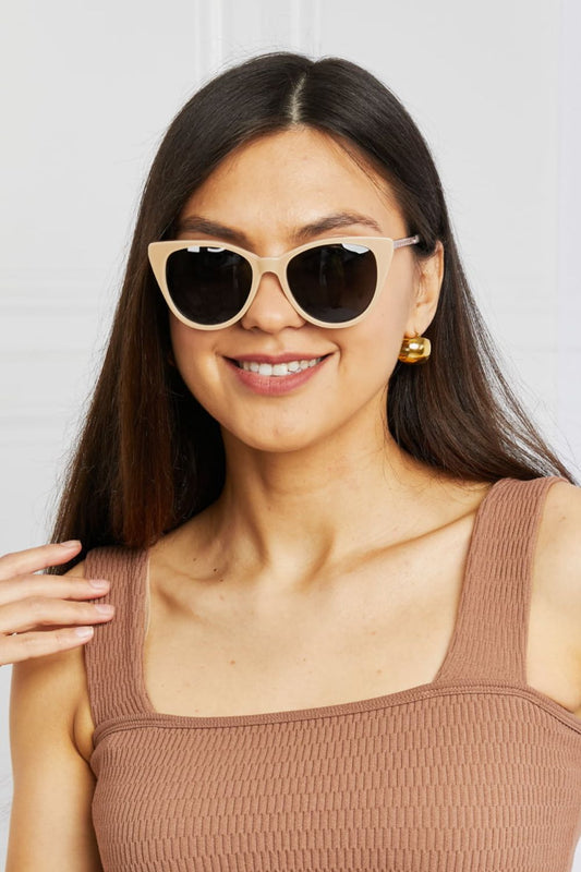 Traci K Collection Cat-Eye Acetate Frame Sunglasses