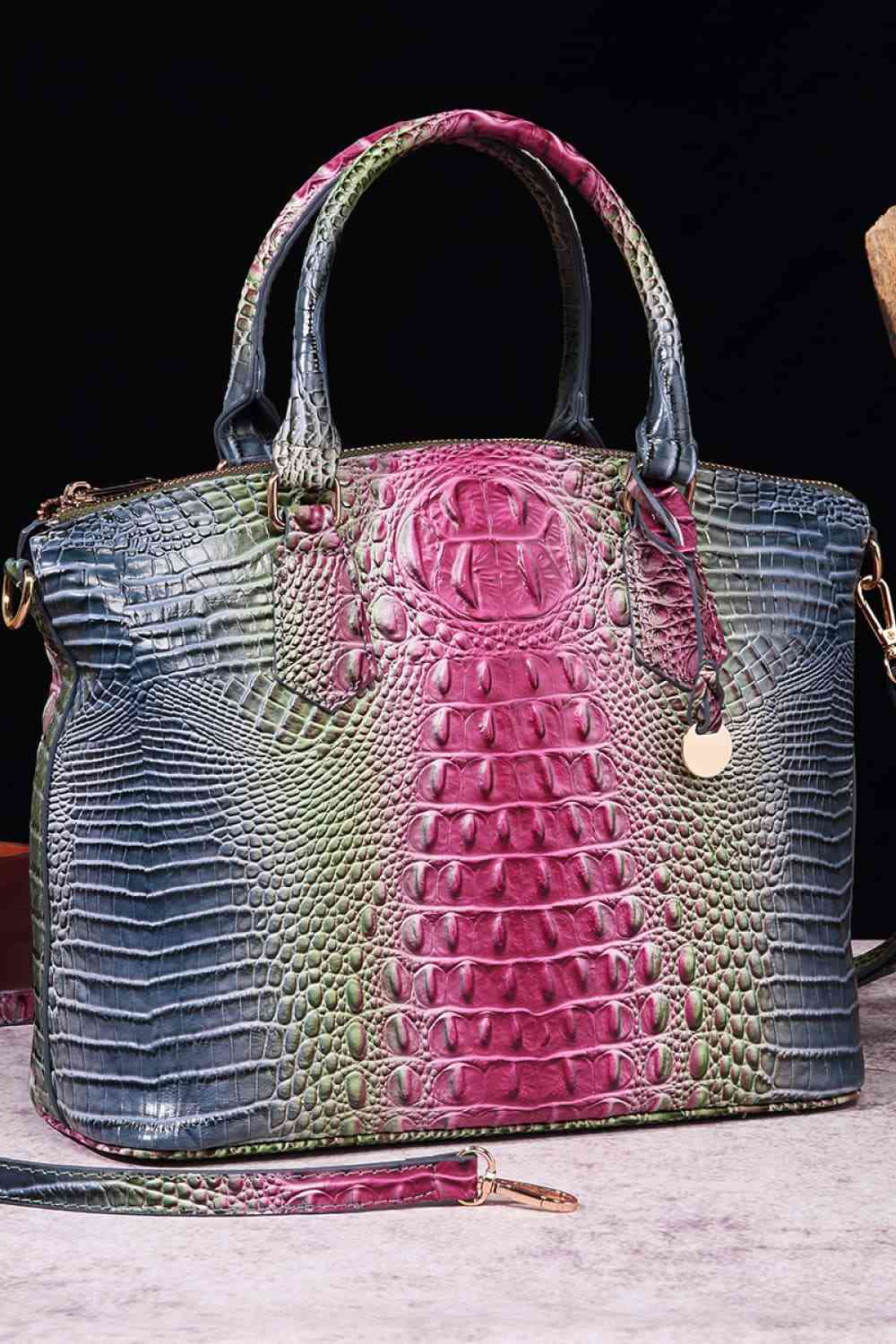 Traci K Gradient PU Leather Handbag ( Pick Your Color)