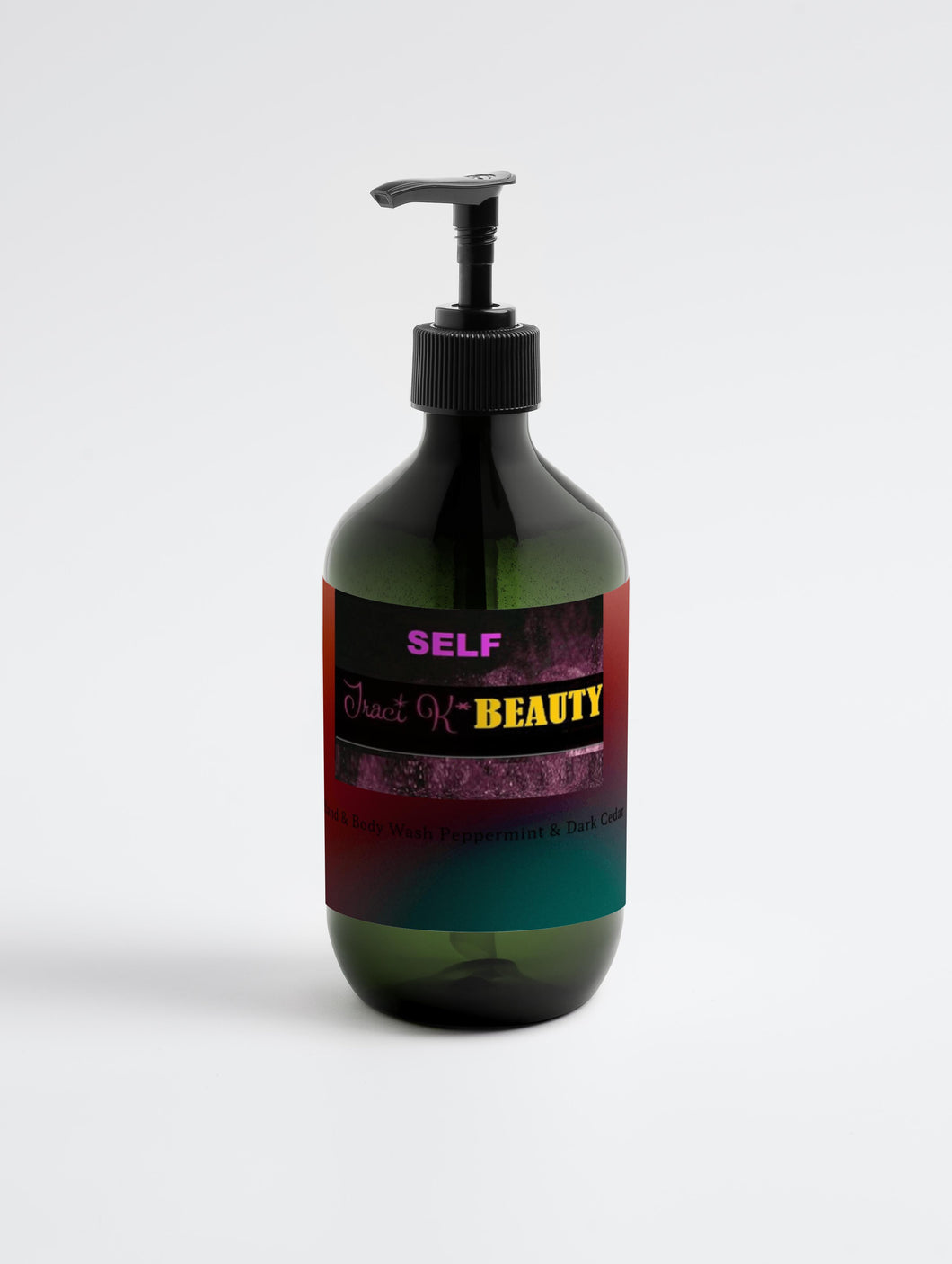 SELF by Traci K Beauty Hand & Body Wash, Peppermint & Dark Cedar