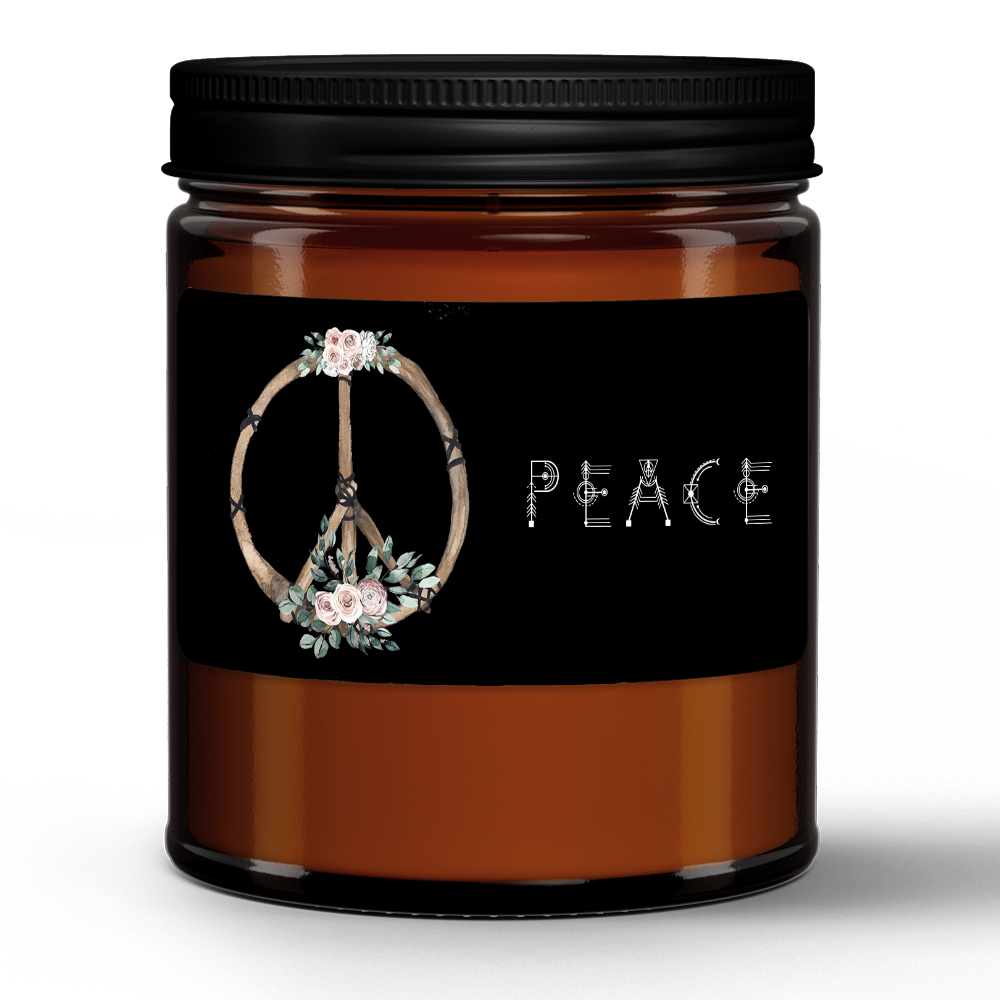 Peace /Mood Booster Meditation /Prayer Candle ( Zen Collection)🕊