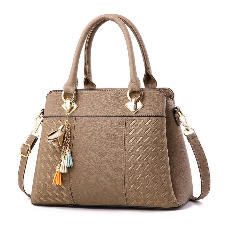 New bag European and American women's bag simple handbag cross-border special female bag one wholesale package female Bags