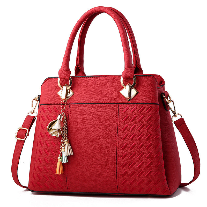 New bag European and American women's bag simple handbag cross-border special female bag one wholesale package female Bags