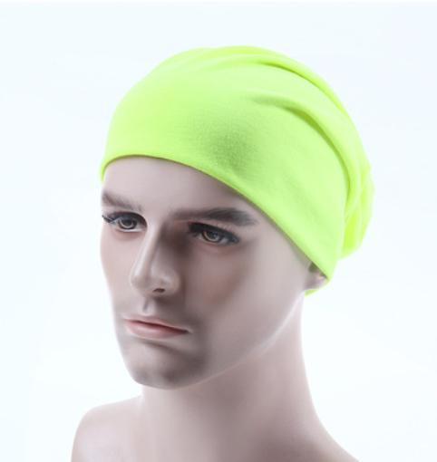 Hat  Sleeve Cap  Women  Riding Windproof Thermal Cotton Solid Color Confinement Autumn and Winter