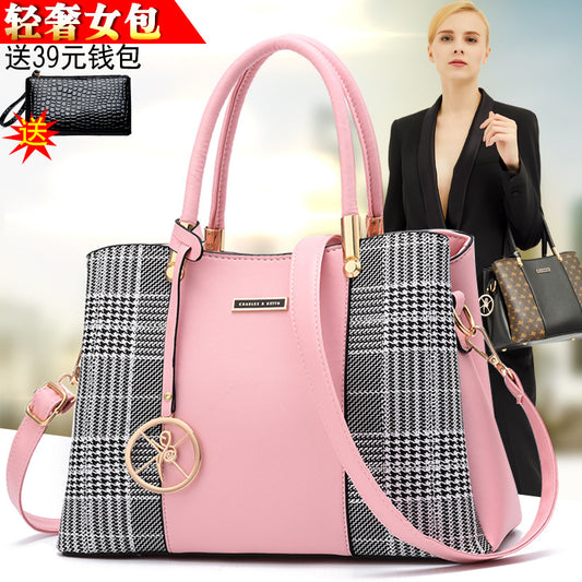 Bag female  new fashion handbag ladies shoulder Messenger bag big bag tide 11a11