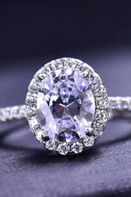 Load image into Gallery viewer, 2 Carat Moissanite 18k Platinum-Plated Ring
