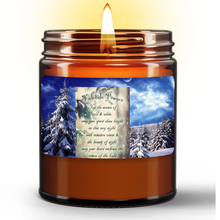 Load image into Gallery viewer, Winter Wonderland Prayer Candle🙏🎄❄

