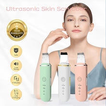 Load image into Gallery viewer, Traci K Beauty Ultrasonic Skin Scrubber USB Plug Facial Blackhead Remover Face Massager Skincare Tools Products Face Cleansing Acne
