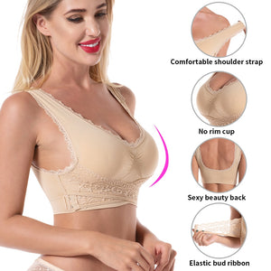 Bra Sexy Bralette Push up woman Lace plus size bra underwear Lingerie female Bh Bras for Stanik Seamless Bra Pitted Crop Top