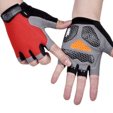 Load image into Gallery viewer, HOT Cycling Anti-slip Anti-sweat Men Women Half Finger Gloves Breathable Anti-shock Sports Gloves Bike Bicycle Glove
