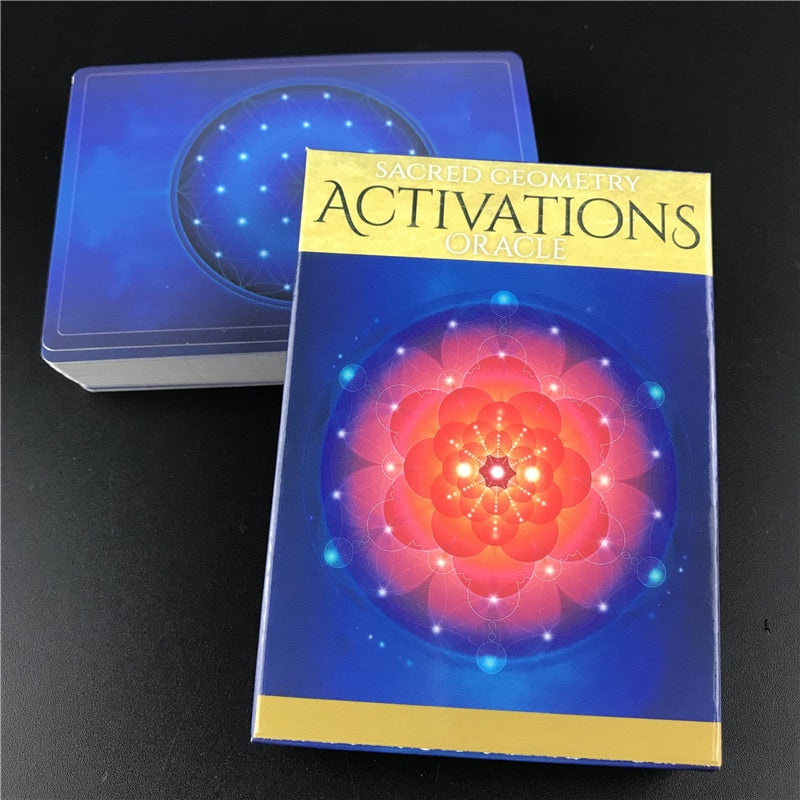 Tarot Cards Sacred Geometry Activations Oracle Deck Table Games Funny Board Tarot Deck Card Games For Families Party Dropship