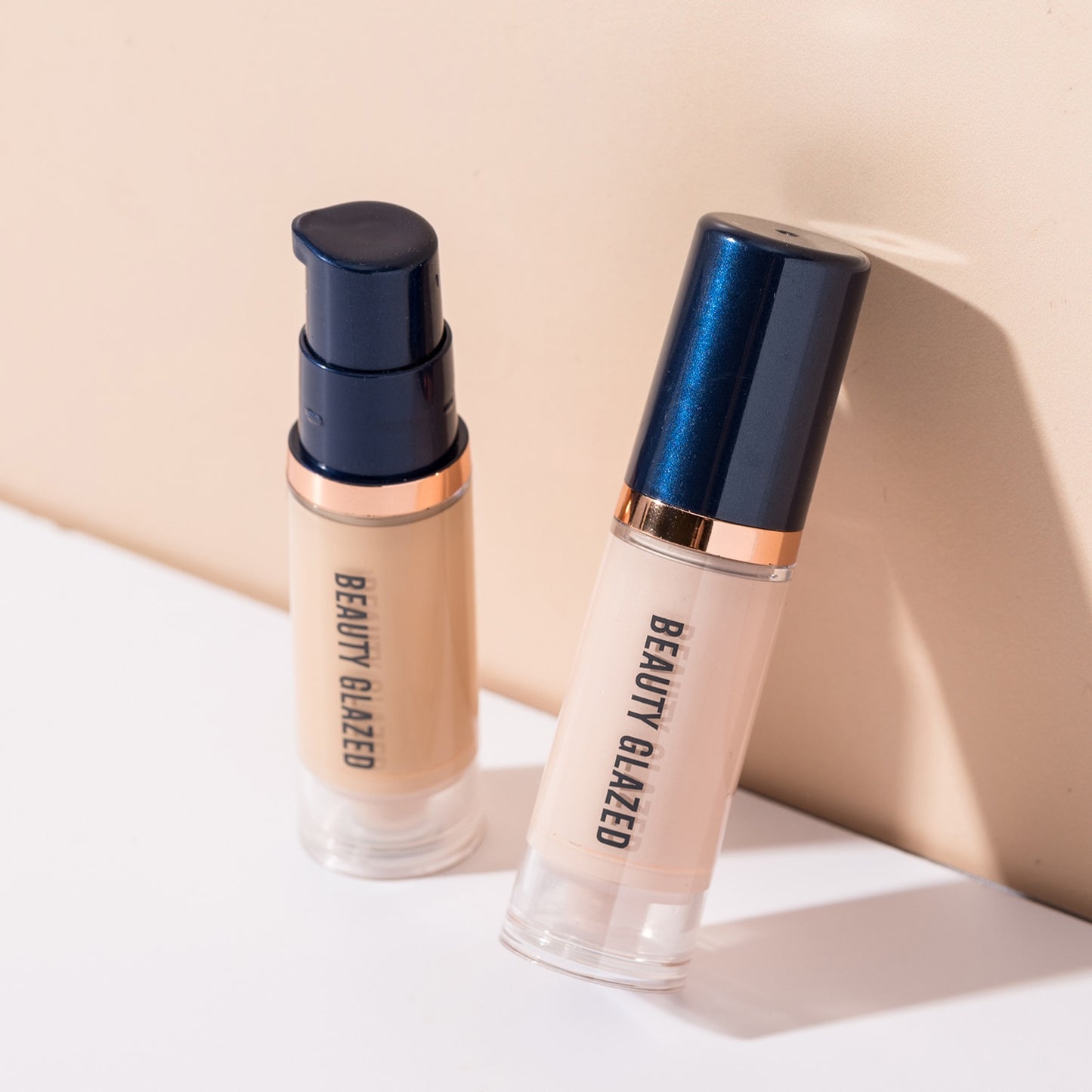 Beauty Glazed Makeup Foundation 6 colors Base Face Liquid Foundation Cream Full Coverage Concealer Oil-control Soft Easy to Wear
