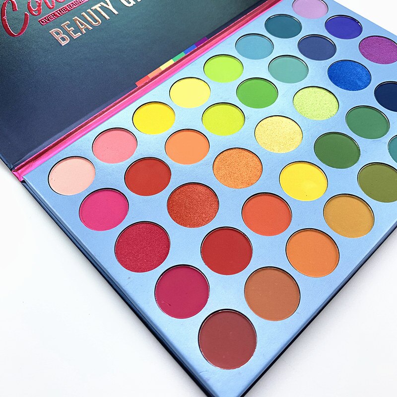 Traci K Beauty Glazed 63/35/18 Color Glitter Matte Eyeshadow Palette Professional Shimmer Pigmented Eyeshadow Makeup Palette TSLM2