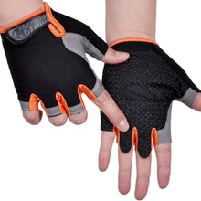 Load image into Gallery viewer, HOT Cycling Anti-slip Anti-sweat Men Women Half Finger Gloves Breathable Anti-shock Sports Gloves Bike Bicycle Glove
