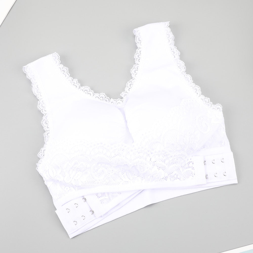 Bra Sexy Bralette Push up woman Lace plus size bra underwear Lingerie female Bh Bras for Stanik Seamless Bra Pitted Crop Top