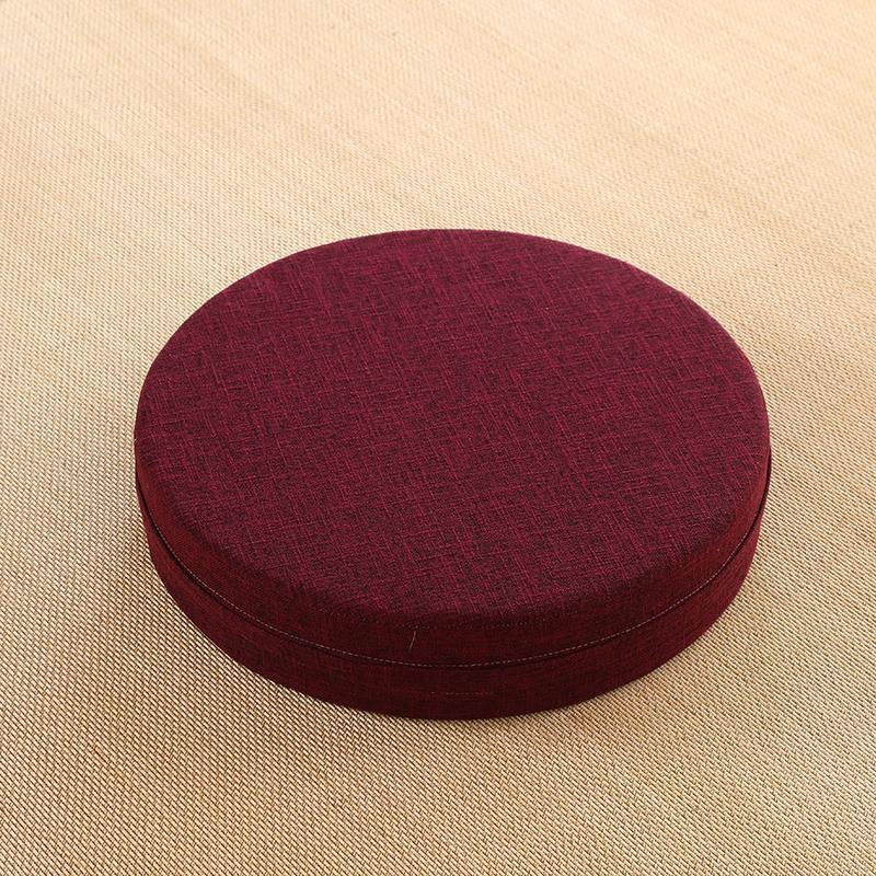 Yoga Meditate PEP Hard Texture Meditation Cushion Backrest Pillow Japanese Tatami Mat Removable and Washable