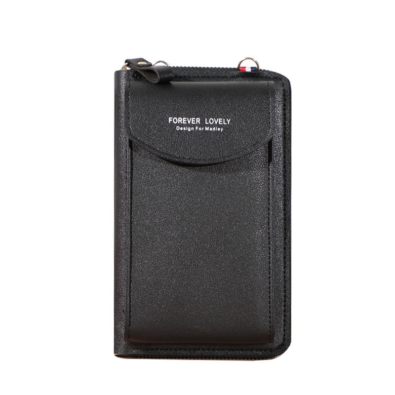 Wallet women Diagonal PU multifunctional mobile phone clutch bag Ladies purse large capacity travel card holder passport cover