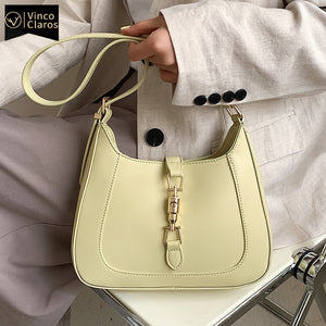 Top Quality Luxury Brand Purses and Handbags Designer Leather Shoulder Crossbody Bags for Women Fashion Underarm Sac A Main