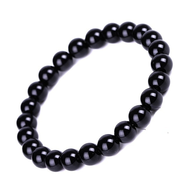 Diabetes Relief/ Anxiety/Depression relief Bracelet Lucky Jewelry Gift Chyscocolla / Malachite/ Black Agate