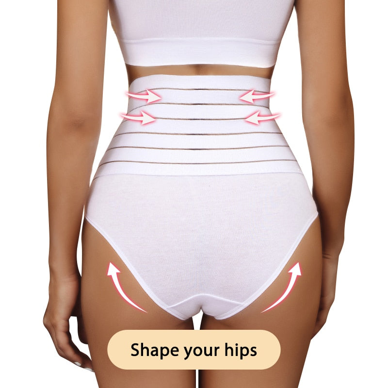 Women High Waist Shaping Panties Breathable Body Shaper New Slimming Tummy Underwear Butt Lifter Seamless Panties Shaperwear
