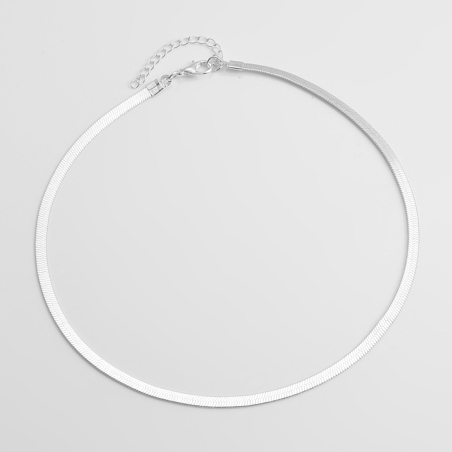 Gold Silver Color Clavicle Chain Necklaces For Women Simple Snake Chokers Boho Necklace Jewelry Friendship Gift