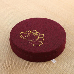 Yoga Meditate PEP Hard Texture Meditation Cushion Backrest Pillow Japanese Tatami Mat Removable and Washable