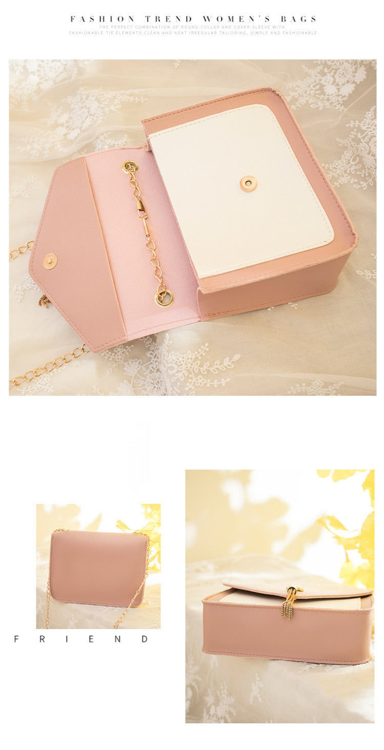 Traci K Collection Cat Stone Women's  Tassel Pu Shoulder Bag Contrast Color Purse Small Bag Patched Patched Simple Elegant Outdoor Bag