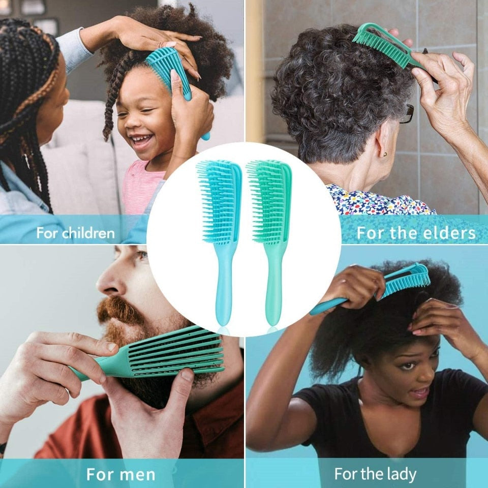Detangling Hair Brush Scalp Massage Hair Comb Detangling Brush for Curly Hair Brush Detangler Hairbrush Women Men Salon