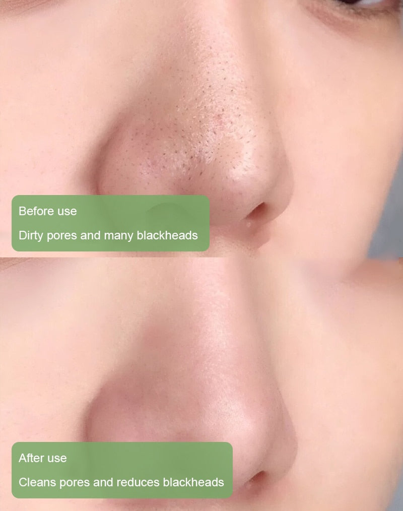 Traci K Beauty Green Tea Mask  or Eggplant -Solid Face Mask Stick Oil Control Moisturizing Cleaning Mask Acne Treatment Blackhead Remove Pores Purifying