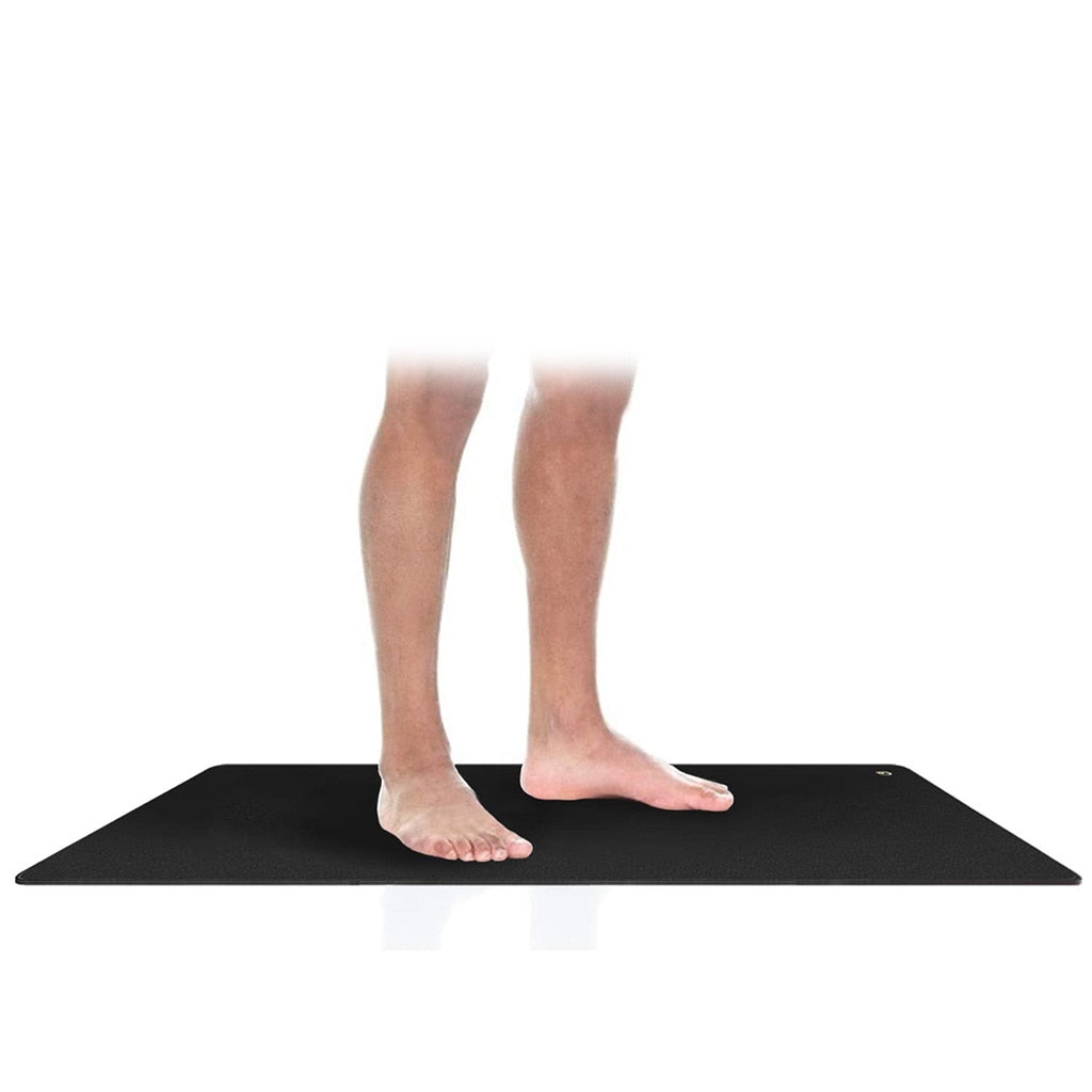 Earthing Universal Grounding Mat Computer Mouse Mats Radiation Protection Reduce Pain/Anxiety Inflammation Pain Fatigue EMF Stress Therapy