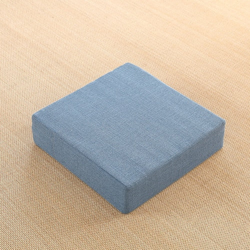 Square Futon Cushion Thickened Tatami Japanese Style Tea Table Living Room Winter Heighten Cushion Can Be Removed Washed 40x6cm