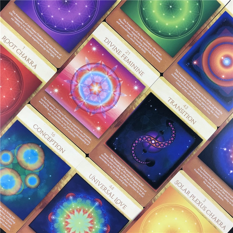Tarot Cards Sacred Geometry Activations Oracle Deck Table Games Funny Board Tarot Deck Card Games For Families Party Dropship