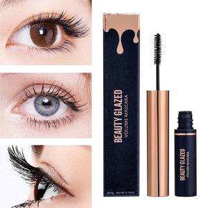 Traci K Beauty Glazed  New Eyelashes Makeup Waterproof Mascara Volume Black Mascara Eyelashes Makeup Silky Eyelashes Lengthening Eye Cosmetics TSLM1