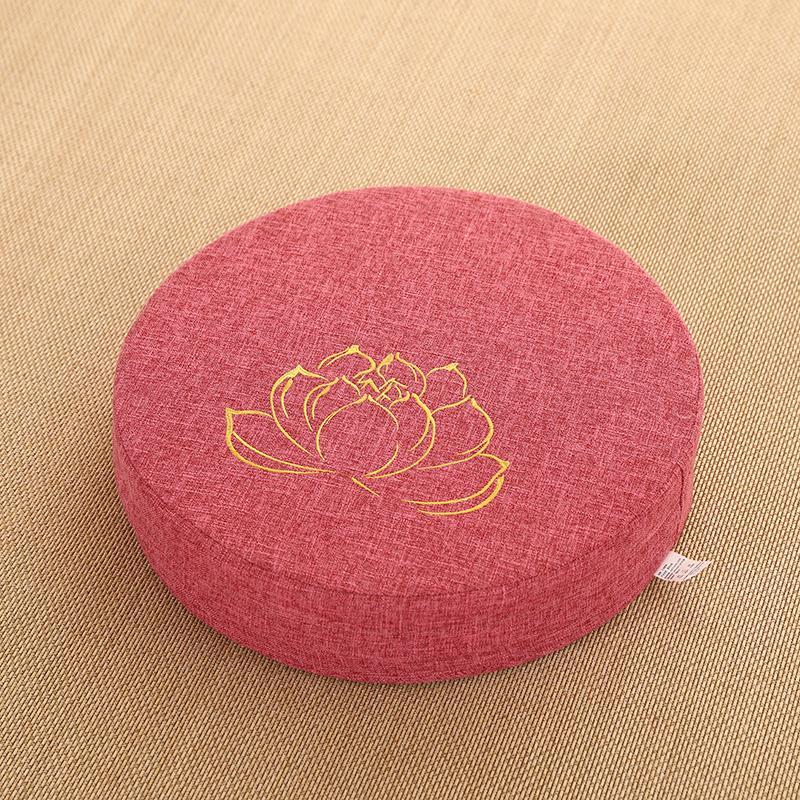 Yoga Meditate PEP Hard Texture Meditation Cushion Backrest Pillow Japanese Tatami Mat Removable and Washable