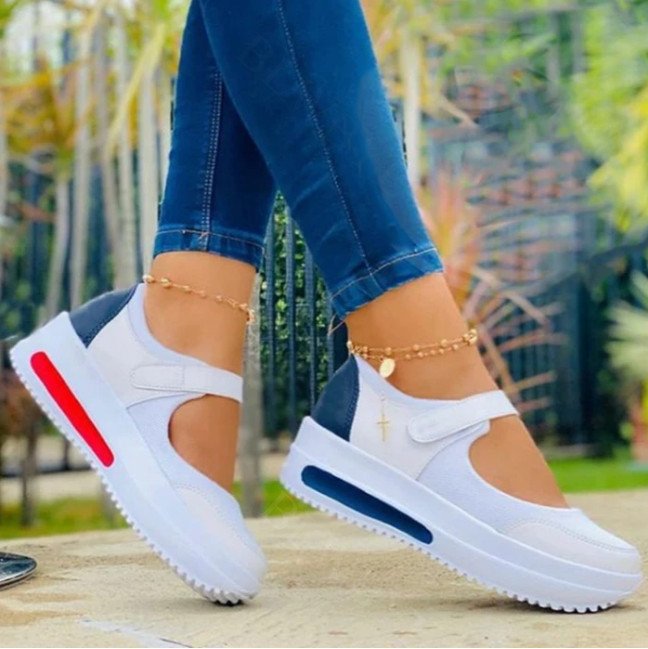 Shoes Sneakers Women Shoes Ladies Slip-On Knit Solid Color Sneakers for Female Sport Mesh Casual Shoes for Women 2021