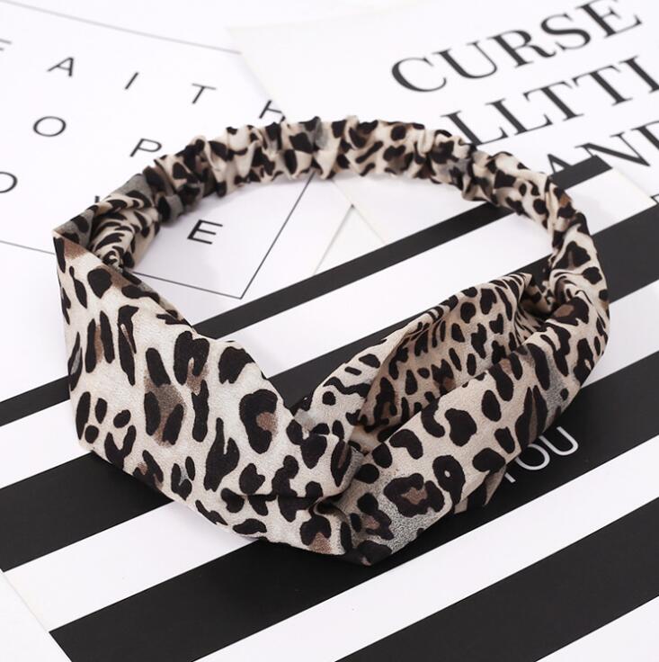 Fashion Women Girls Bohemian Hair Bands Print Headbands Vintage Cross Turban Bandage Bandanas HairBands Hair Accessories