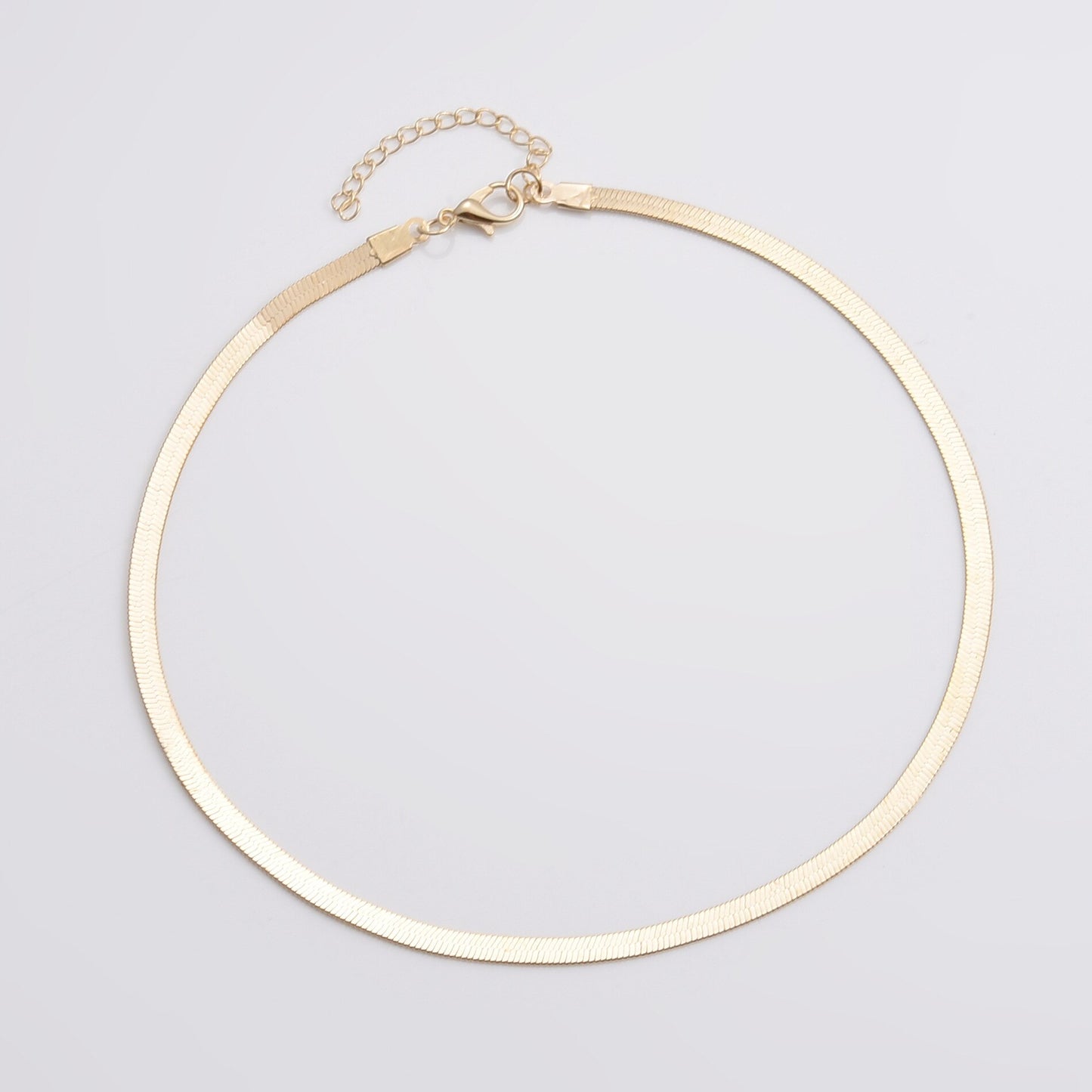Gold Silver Color Clavicle Chain Necklaces For Women Simple Snake Chokers Boho Necklace Jewelry Friendship Gift