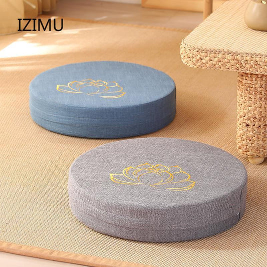 Yoga Meditate PEP Hard Texture Meditation Cushion Backrest Pillow Japanese Tatami Mat Removable and Washable