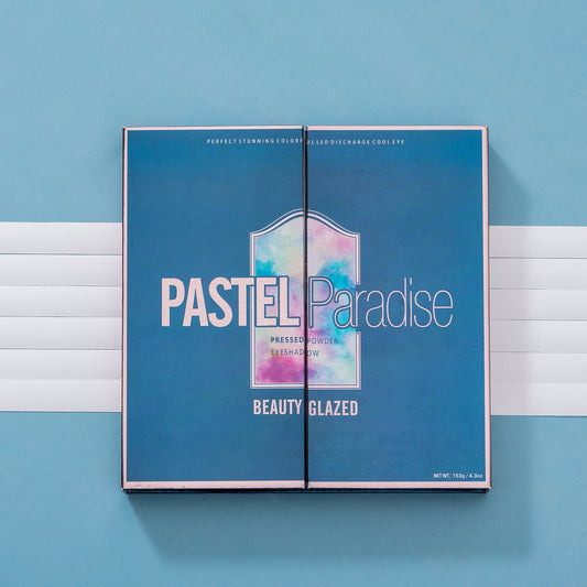 New Arrival BEAUTY GLAZED 105 Colors PASTEL Palette Paradise Eyeshadow Palette Matte Glitter Eyeshadow Makeup  Neon Eye Pigments