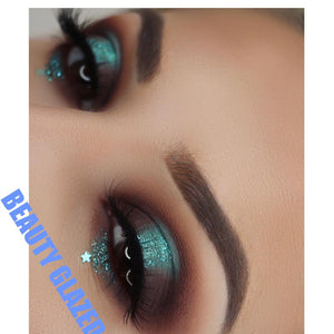 Beauty Glazed glamierres Glitz Glam Eyeshadow Palette 10 Insanely Pigmented Matte Glitter Shades Glow Eye Shadow Pallete Makeup