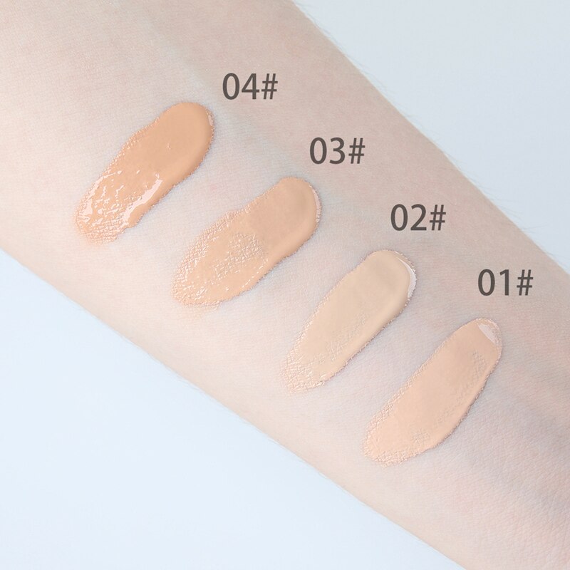 Traci K Beauty Glazed Face Liquid Foundation Makeup Base Foundation BB Cream Concealer Whitening Moisturizer Oil-control Maquiagem