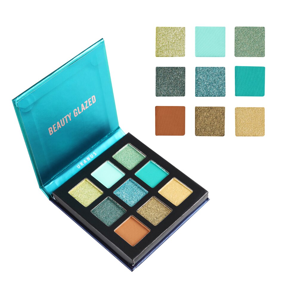 Traci K Beauty Glazed Brand Matte Eyeshadow Palette 9 Colors Makeup Lasting Waterproof Eye Shadow Beauty Cosmetics TSLM2