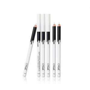Traci K Beauty Professional Wooden White Eyeliner Pencil Soft Makeup Easy To Use Eyes Polish Eye Liner Pen Waterproof Make Up Comestic