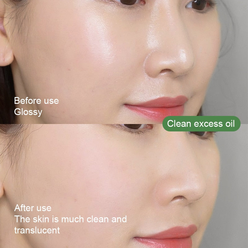 Traci K Beauty Green Tea Mask  or Eggplant -Solid Face Mask Stick Oil Control Moisturizing Cleaning Mask Acne Treatment Blackhead Remove Pores Purifying