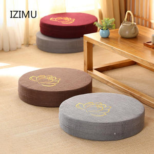 Yoga Meditate PEP Hard Texture Meditation Cushion Backrest Pillow Japanese Tatami Mat Removable and Washable