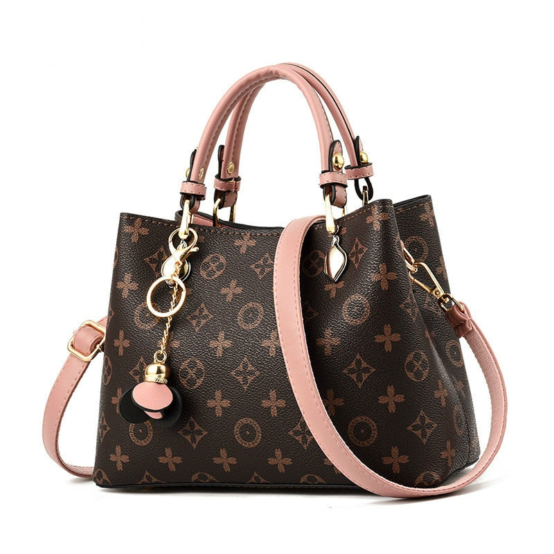 Traci K Collection ( PIck Color Strap) Female Tote Bag Designers Luxury Handbags Printed Bucket simple women bag Famous Brand Shoulder Bag Ladies LV